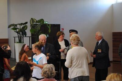 18 et 19 Mai - Des Anciens du B.M. 24 et des descendants étaient de retour à Obenheim