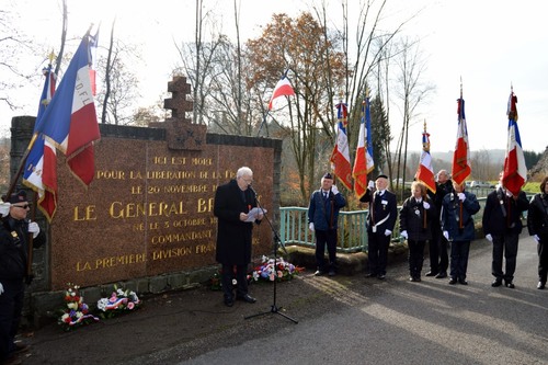 20 Novembre- Voyage Mémoire de l'Amicale de la D.F.L. dans les Vosges et en Alsace : une première étape à Champagney et Andornay