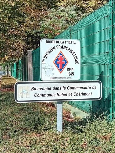 * Nouvelles inaugurations sur le parcours Vosges par la Délégation de l'Amicale de la 1ère DFL