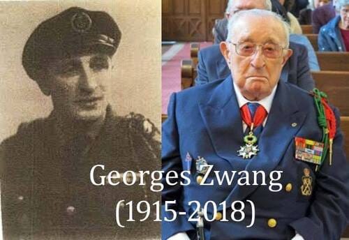 * Disparition de Georges ZWANG (Grand Ancien du 1er Régiment de Fusiliers marins)