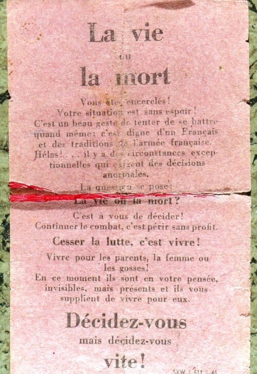* La Résistance héroïque d'OBENHEIM du 7 au 11 Janvier 1945