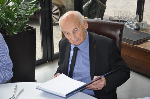 *  Robert LEYNAUD a 100 ans, un centenaire en excellente forme !