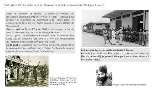 * Ephemeride : Le général de Gaulle et la France Libre - L'Année 1940