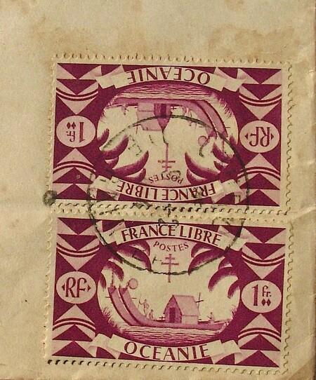 * La culture à travers les timbres poste - une exposition concernant la France libre